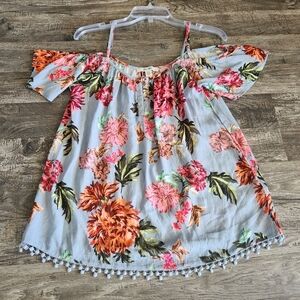 Ella Moon Floral Blouse